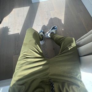 Olive Green Joggers